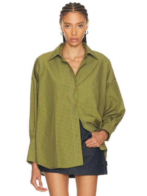 BRANDON MAXWELL Harvey Boyfriend Shirt