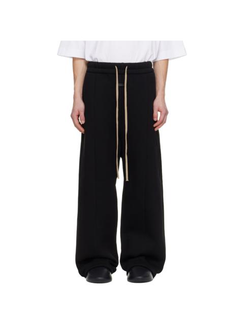 Fear of God Black Wide Leg Sweatpants
