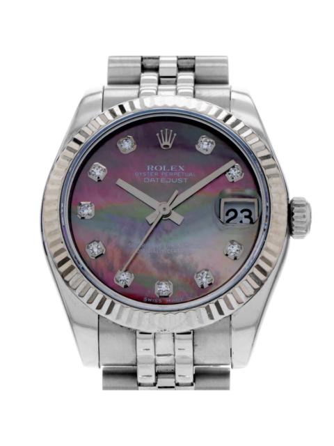 ROLEX Pre-owned Rolex Datejust Automatic Chronometer Diamond Men's Watch 178274 BKMDJ