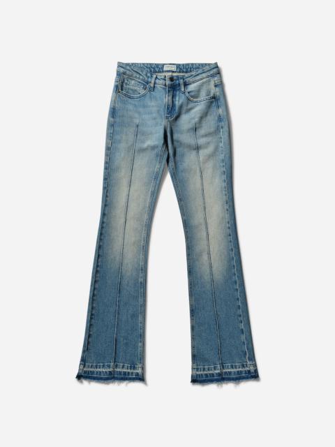 GUESS USA Women's Flare Denim Pants Used Indigo Wash
