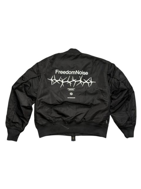 UNDERCOVER GU x Undercover Freedom Noise MA-1 Bomber Jacket Archive