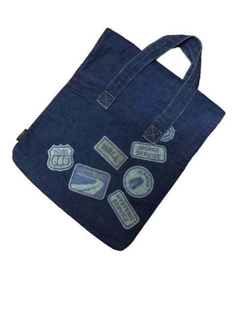 Hysteric Glamour Hysteric Glamour Denim Tote Bag