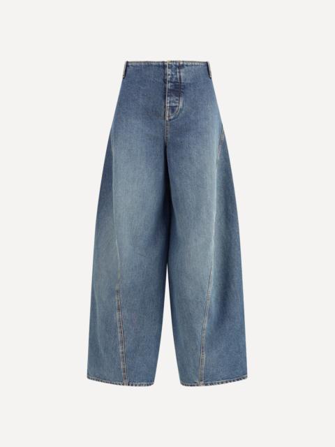 Alaïa Cargo Trousers in Denim