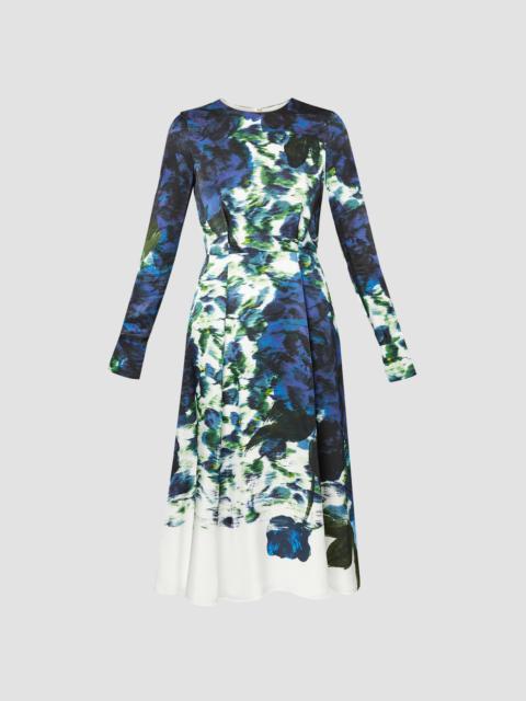 Erdem LONG SLEEVE MIDI DRESS