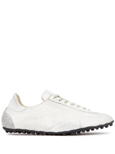 Maison Martin Margiela Women Sprinters Drill Cotton With Vintage Treatment Sneakers