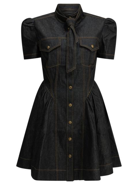 Zimmermann Zimmermann Short Denim Dress Blue Women