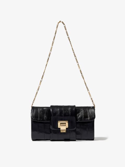 Proenza Schouler Flip Shoulder Chain Clutch in Eel