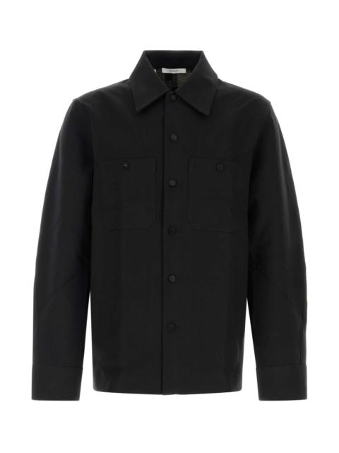 Givenchy Givenchy Men Black Cotton Couture Seam Shirt