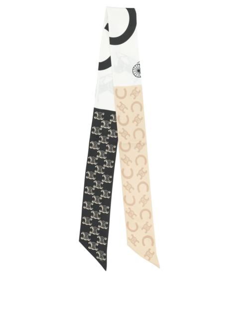 CELINE Celine Silk Foulard With Triomphe