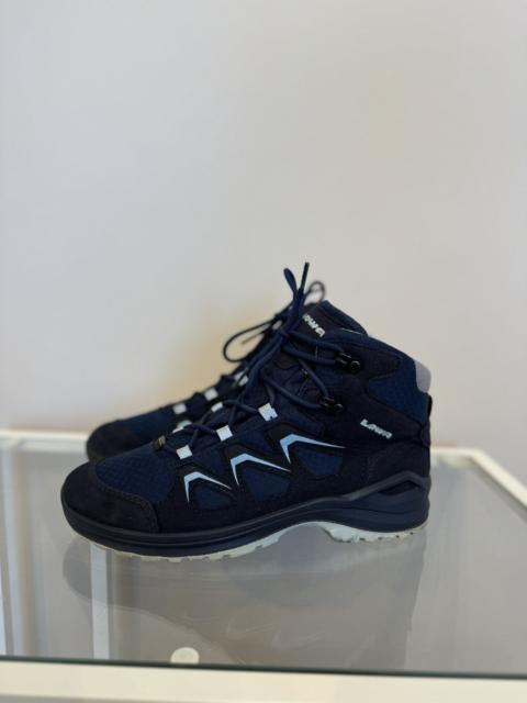 Outdoor Life - Lowa Gore Tex boots trekking gtx shoes lace up navy