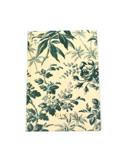 GUCCI Gucci Foliage Print Logo Notebook DS