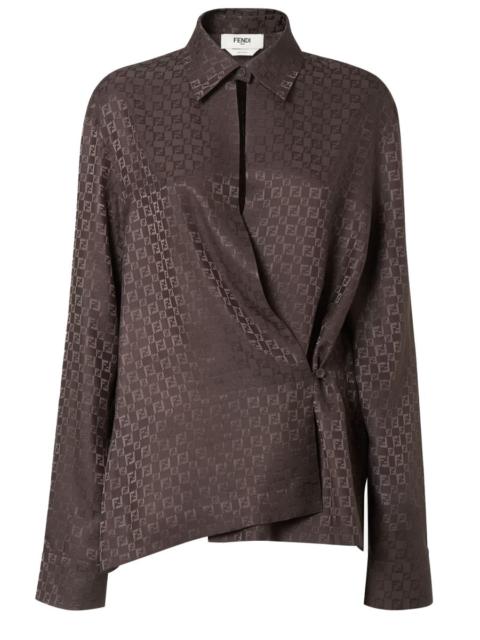 FENDI Fendi Women Ff Jacquard Shirt