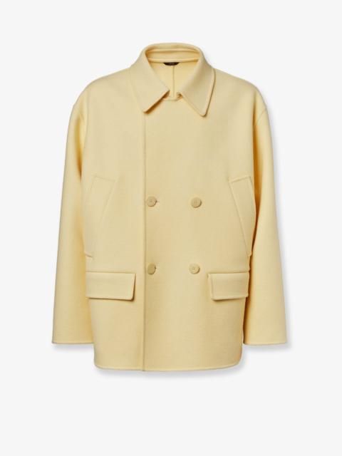 FENDI Fendi Double-Breasted Wool Coat