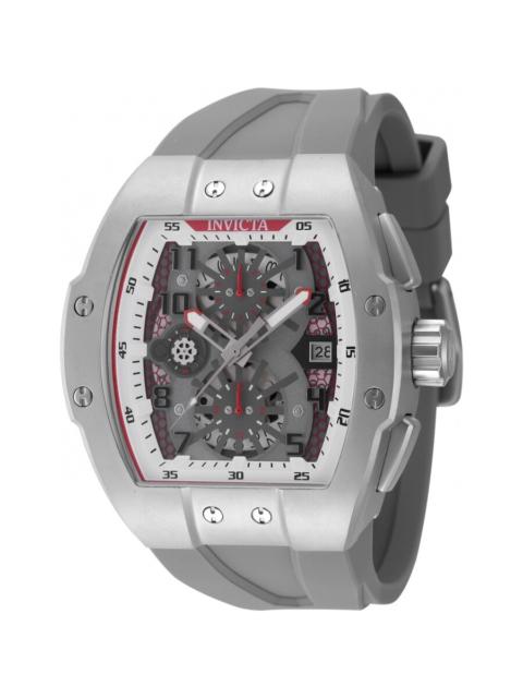 Other Designers Invicta Racing Chronograph Quartz Grey Dial Men's Watch 48026