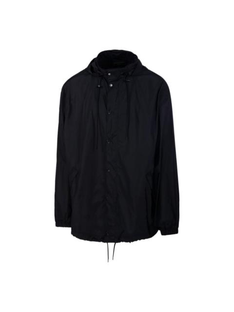 Balenciaga Political Stencil Windbreaker 'Black' 791285TPO061000