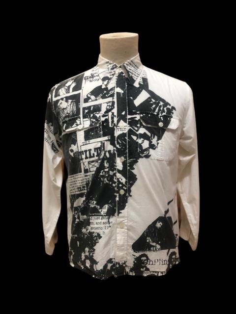 Other Designers Japanese Brand - Tilt Punk Band Fullprint Longsleeve shirt