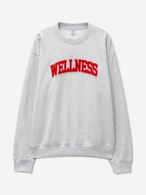 Sporty & Rich WELLNESS IVY BOUCLE CREWNECK