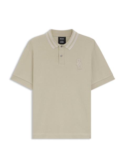 BOSS BOSS SELECTED BY SHOHEI OHTANI RELAXED-FIT POLO SHIRT