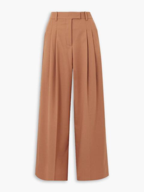 BY MALENE BIRGER Cymbaria pleated twill wide-leg pants