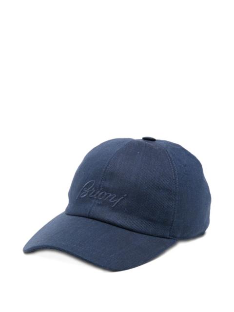 Brioni Brioni Men Logo Baseball Cap