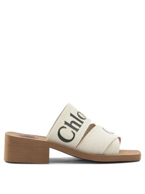 Chloé Chloé "Woody" heeled sandals (IT 39)