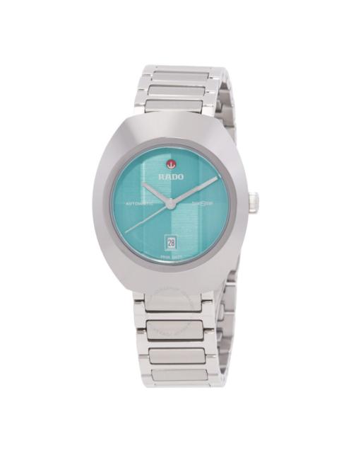 Rado - Rado DiaStar Original Automatic Turquoise Dial Ladies Watch R12170323