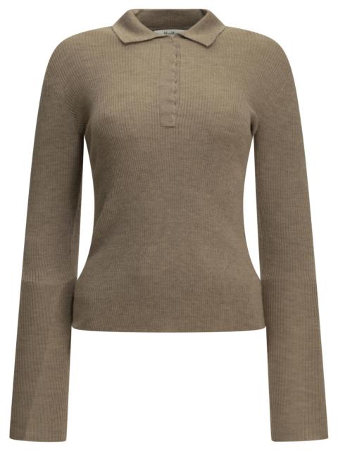 Max Mara Max Mara Cashmere Polo Shirt Beige Women