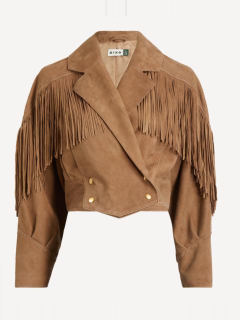 RIXO Darragh Suede Jacket