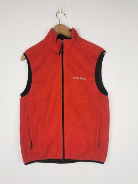 Other Designers Montbell - Montbell Polartec Fleece Vest Made in Japan