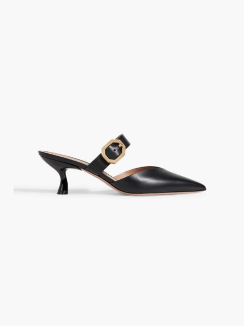 MALONE SOULIERS Phoenix 45 buckled leather mules