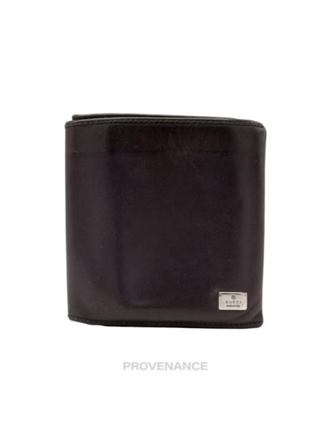 Gucci 6CC Bifold Wallet - Chocolate Calfskin