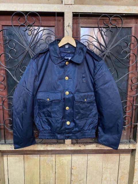 Other Designers Japanese Brand - Vintage 80’S Ceiling Zero By Blauer Bomber Police Jacket