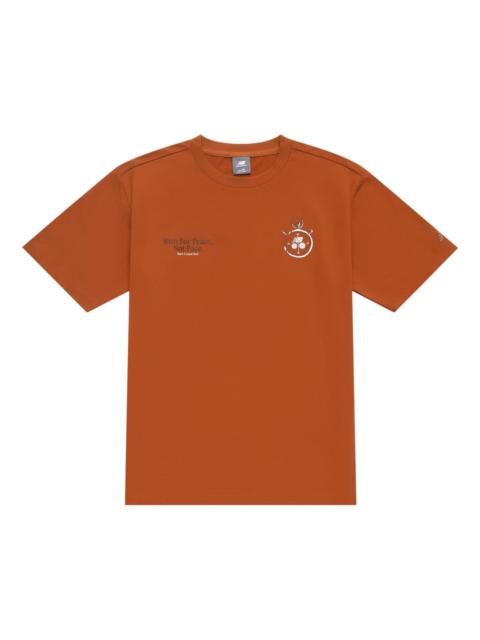 New Balance New Balance Icon T-shirt 'Brown' NEE25041-BUR