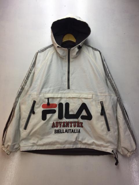 Other Designers Vintage - Vintage Fila Big Logo Spellout Riversible Jacket