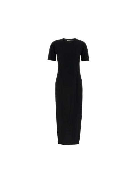 SAINT LAURENT SAINT LAURENT Black Wool Dress New & Authentic (Women's size
