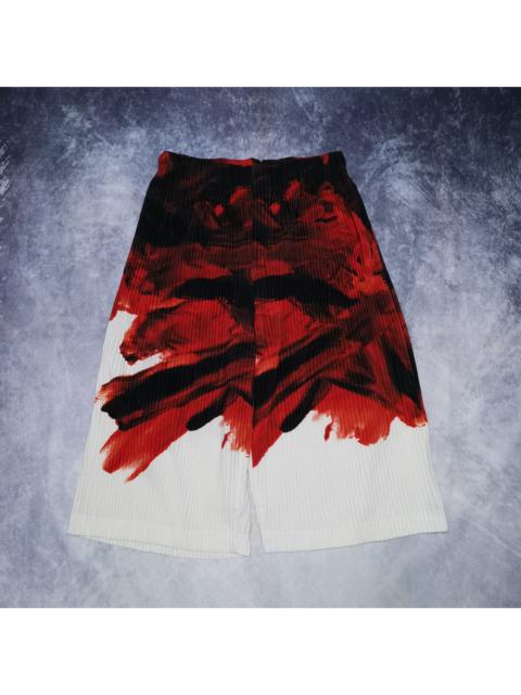Other Designers Issey Miyake - Homme Plisse Paint Action Shorts