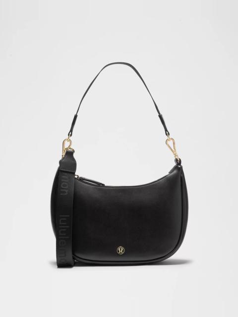 lululemon City Essentials Small Shoulder Bag 3L *Smooth Leather Alternative