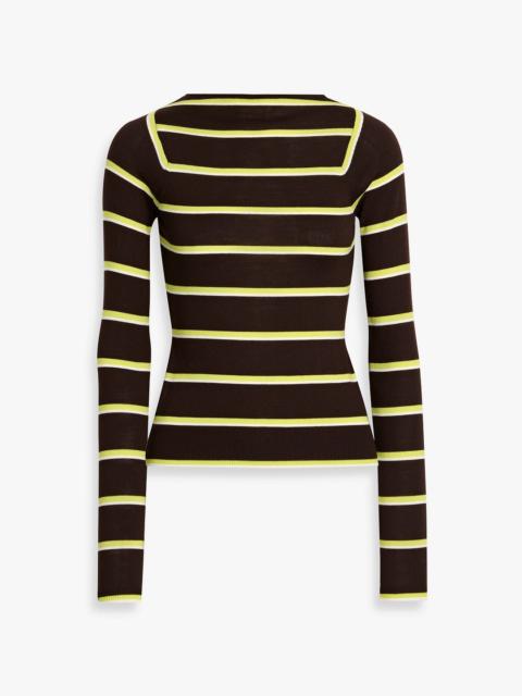 PUCCI Striped wool top
