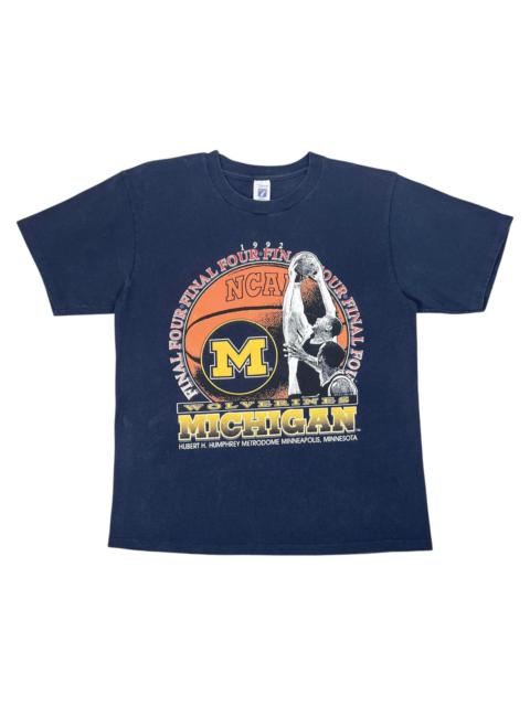 Other Designers 90s Vintage Michigan Wolverines NBA tee