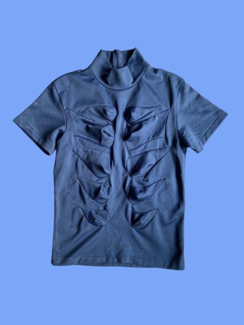 Other Designers 20471120 - SS98 “Yikes?” skelton Nylon Mock neck