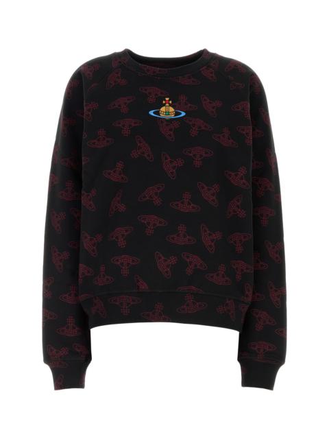 Vivienne Westwood Printed cotton oversize sweatshirt