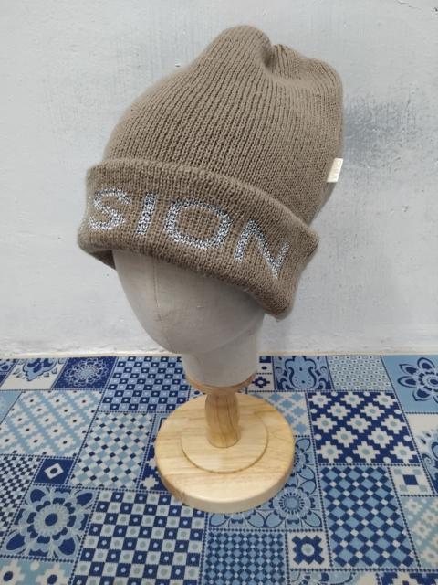Other Designers Archival Clothing - Ca4la Vision brown colour beanie hat