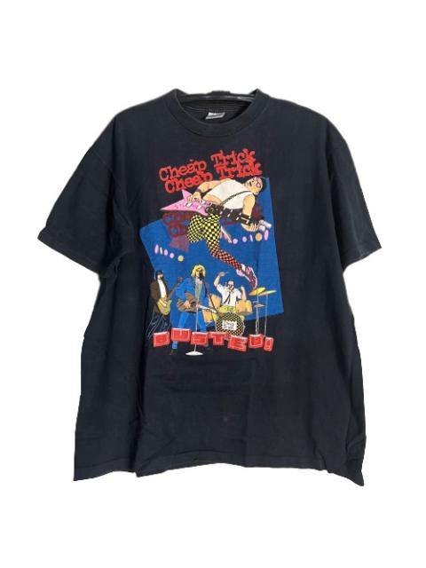 Other Designers Vintage - Vintage Cheap Trick USA Busted Tour 1990 Shirt Single Stich