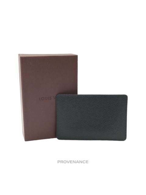 Louis Vuitton Louis Vuitton Card Holder Wallet - Taiga Epicea Leather