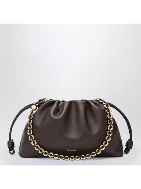 Loewe Loewe Flamenco Purse Medium Bag In Dark Brownie Women