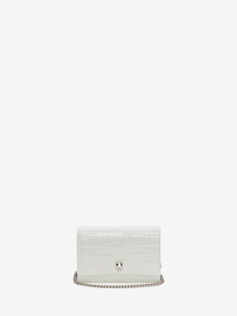 Alexander McQueen Women's Small Skull Bag in Bone
