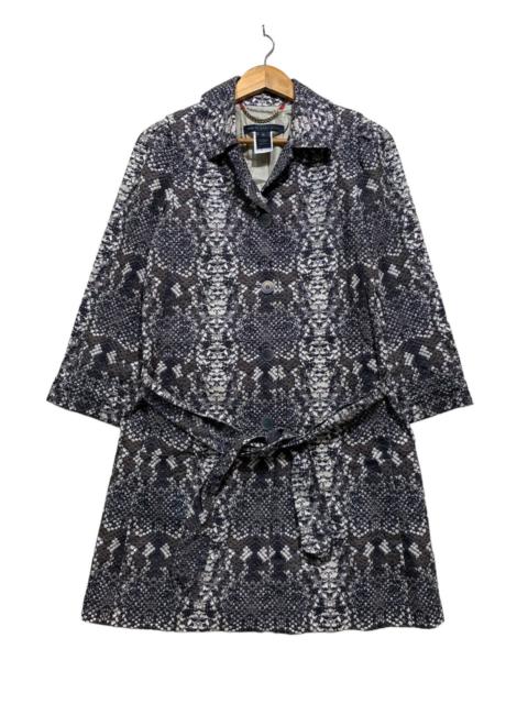 Marc Jacobs 🔥MARC JACOBS SNAKESKIN PRINTED TRENCHCOATS