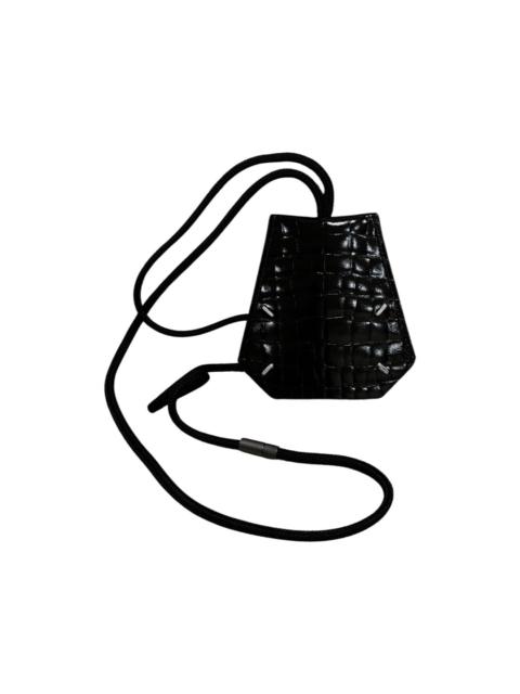 Maison Margiela Black croc lanyard