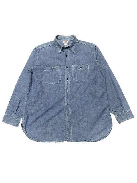 The Real McCoys Vintage 8Hour Union Joe McCoy Work Shirt