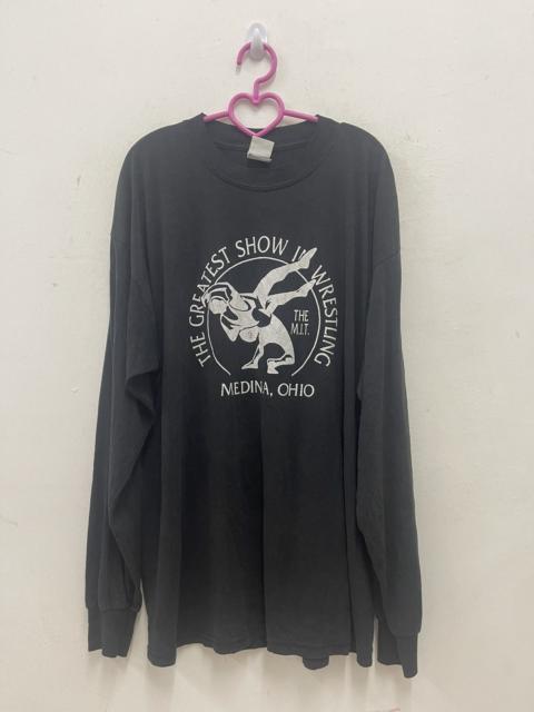 Other Designers Rare Vintage THE GREATEST SHOW IN WRESTLING Long Sleeve Tee